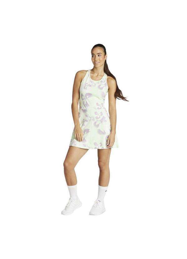 Adidas - Vestido Adidas Aop Dress Feminino Verde
