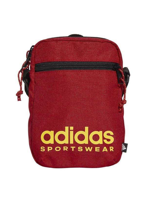 Adidas - Bolsa Lateral Adidas Shoulder Bag Nation Sportswear Festival Vermelho