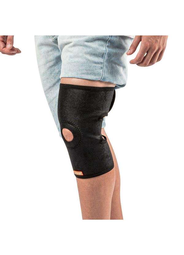 Hidrolight - Joelheira Hidrolight com Reforço Patelar Ajustável Preto