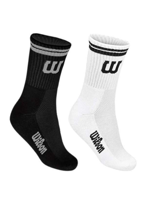 Wilson - Kit 2 pares de Meias Wilson Cano Longo Masculino Preto