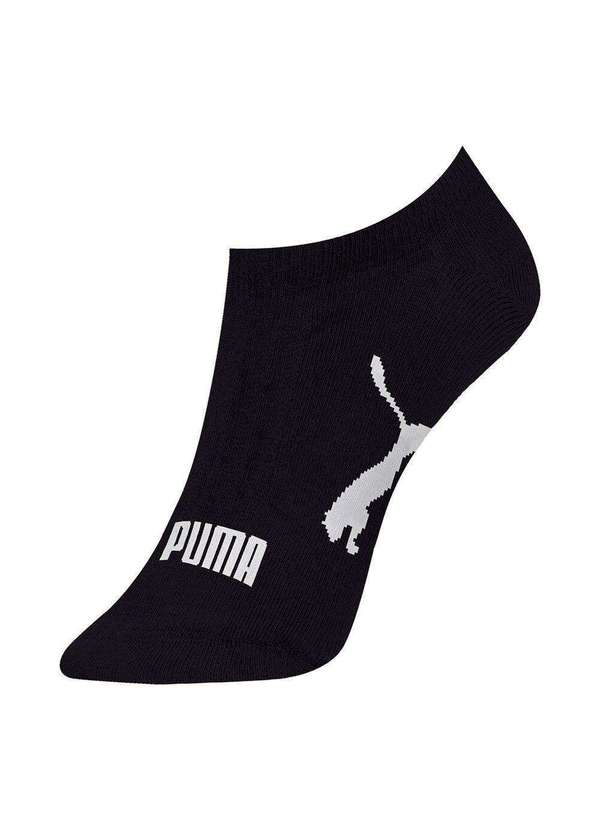 Puma - Kit 3 pares de Meias Puma Sapatilha Esportiva Feminina Preto 2