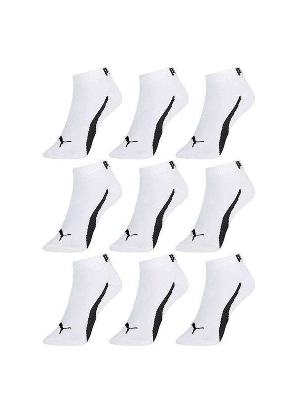 Puma - Kit 9 pares de Meias Puma Sapatilha Esportiva Masculino Kit 9 pares de Meias Puma Masculino