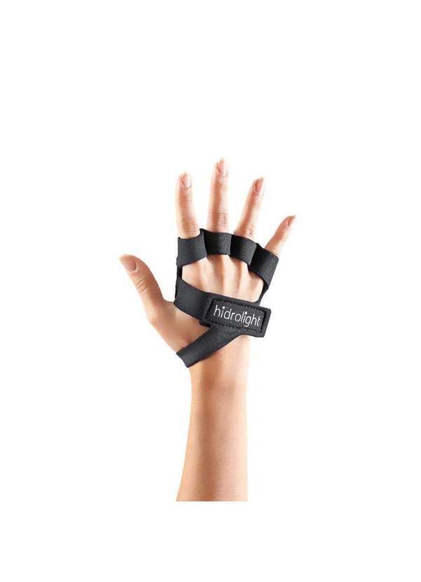 Hidrolight - Luva de Musculação Hidrolight Neoprene com Alça Preto