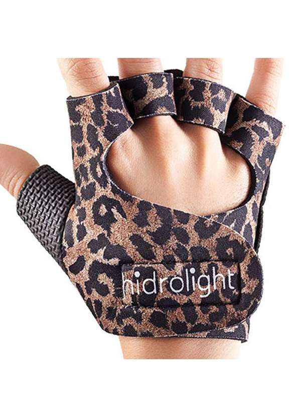 Hidrolight - Luva de Musculação Hidrolight Neoprene Oncinha Preto 2