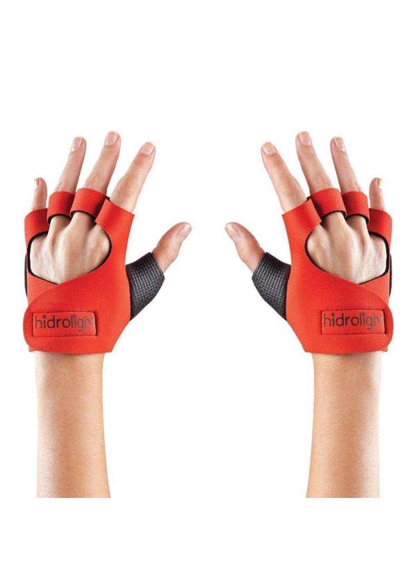 Hidrolight - Luva de Musculação Hidrolight Neoprene Vermelho