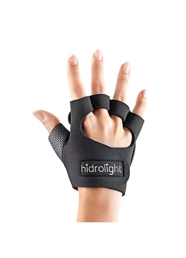 Hidrolight - Luva de Musculação Hidrolight Neoprene Preto