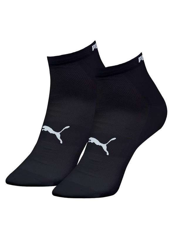 Puma - Meia Puma Performance Sport Cano Baixo Unissex Preto