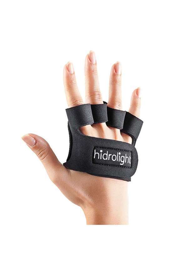 Hidrolight - Palmar para Musculação Hidrolight Mini Palma Preto