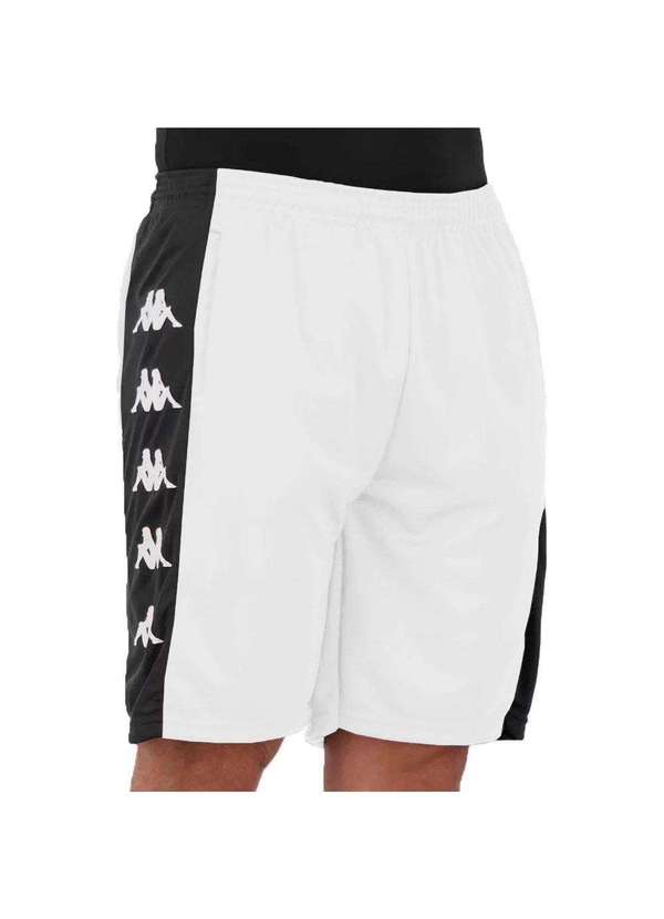 Kappa - Bermuda Kappa Ximenes Masculina Branco
