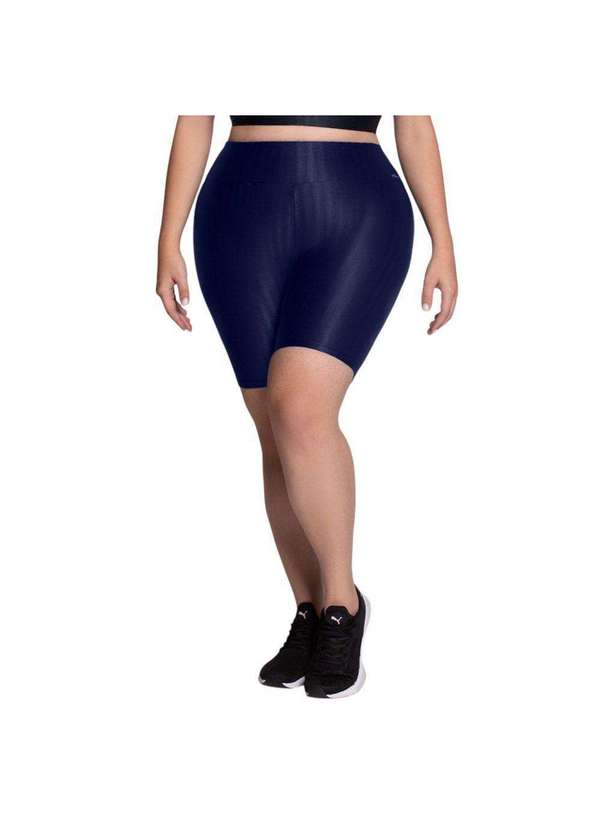 Selene - Bermuda Selene 3d Plus Size Feminina Azul