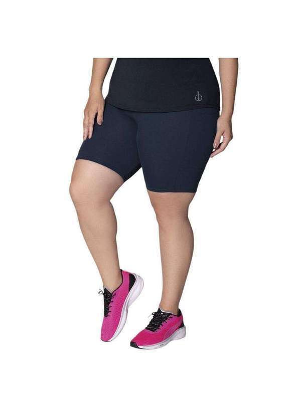 Selene - Bermuda Selene Plus Size Feminina Azul