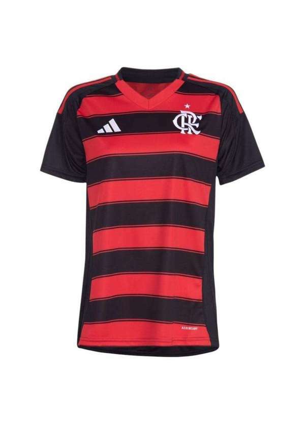 Adidas - Camisa Adidas Cr Flamengo I 2025/26 Feminina Vermelho