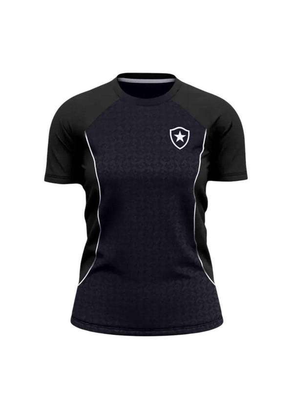Braziline - Camisa Braziline Botafogo Affix Feminina Preto