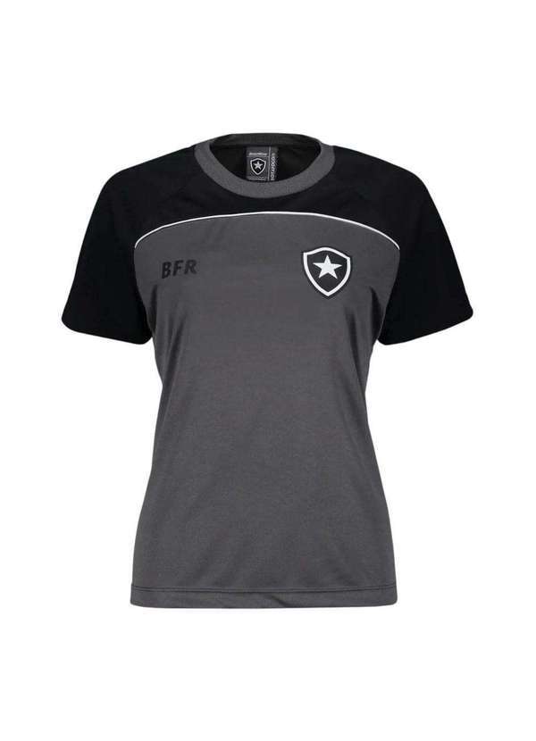 Braziline - Camisa Braziline Botafogo Aurora Feminina Cinza