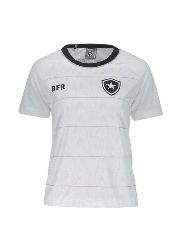 Braziline - Camisa Braziline Botafogo Bens Feminina Branco