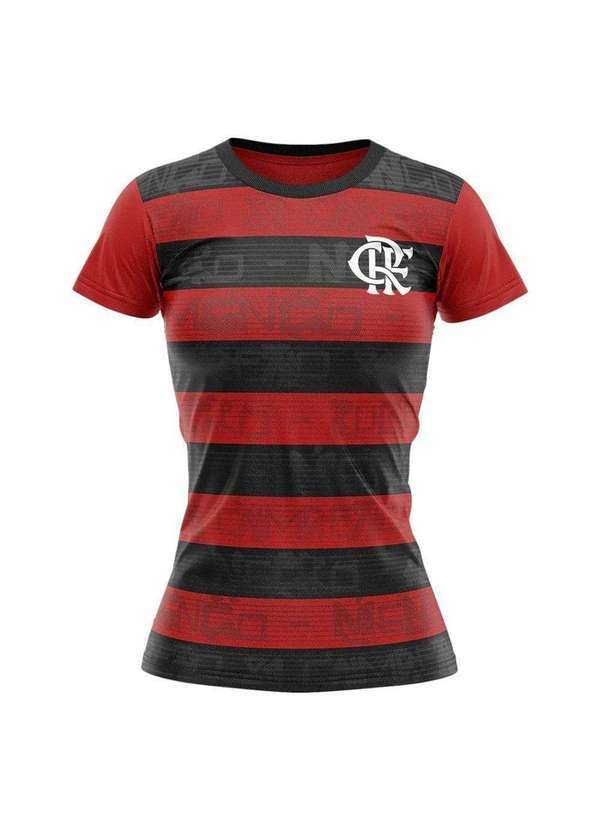 Braziline - Camisa Braziline Flamengo Shout Feminina Vermelho