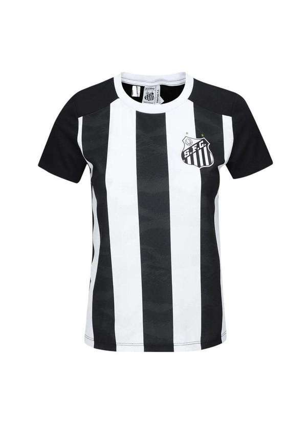 Braziline - Camisa Braziline Santos Matriz Feminina Preto