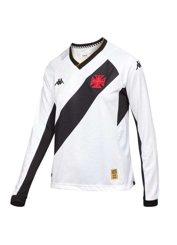 Kappa - Camisa Kappa Vasco da Gama Ii 2023/24 Feminina - Branco