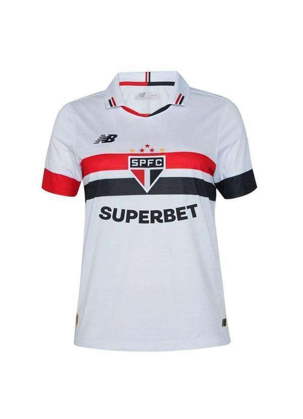 New Balance - Camisa New Balance São Paulo Torcedor 2024/25 Feminina Branco