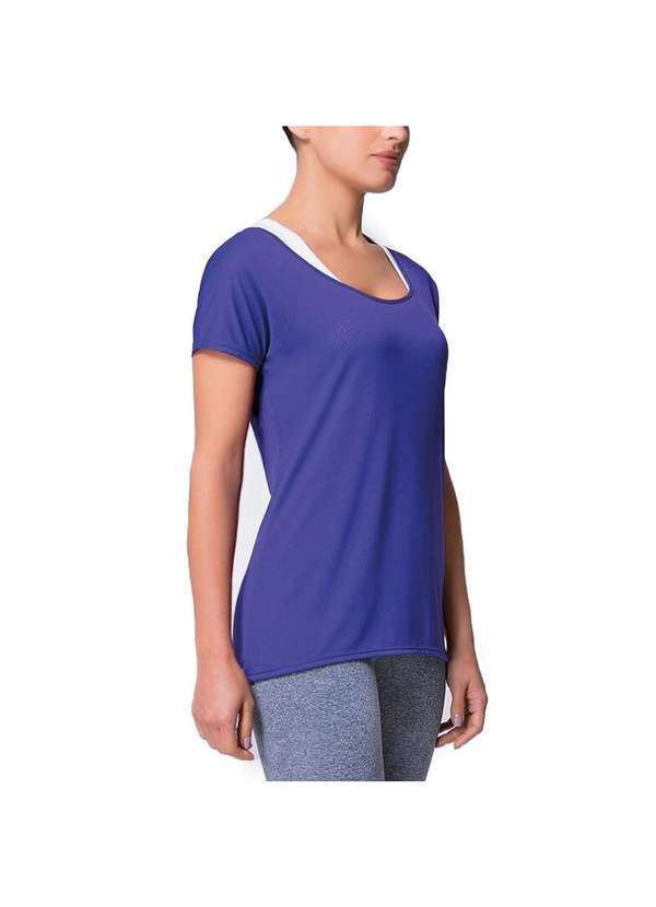 Selene - Camisa Selene Fitness Feminina Roxo