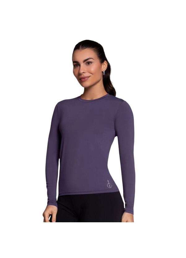Selene - Camisa Térmica Selene Proteção Uv Feminina Roxo