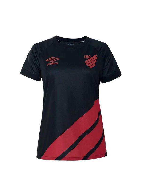Umbro - Camisa Umbro Athletico Paranaense Iii 2023 Feminina Preto