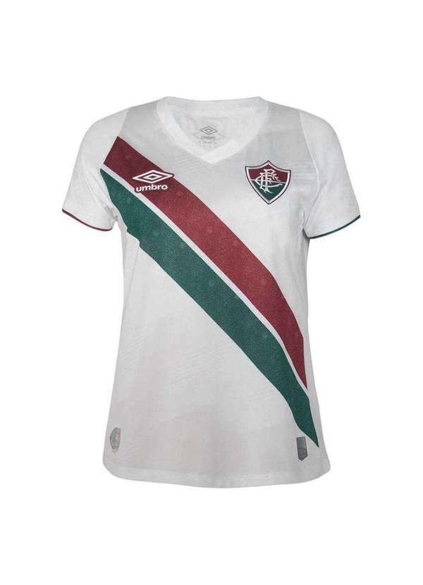 Umbro - Camisa Umbro Fluminense Ii 2024/25 Torcedora Feminina Branco