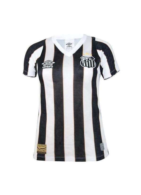 Umbro - Camisa Umbro Santos Ii 2024/25 Feminina Preto