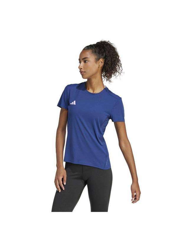 Adidas - Camiseta Adidas Adizero Essentials Feminina Azul