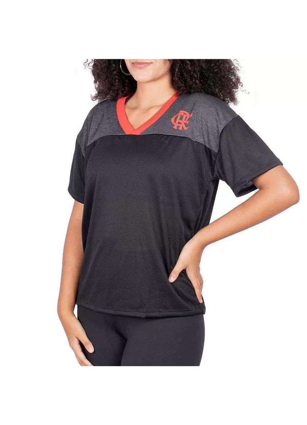 Braziline Flamengo Camisa Flamengo Oficial Feminina Camiseta
