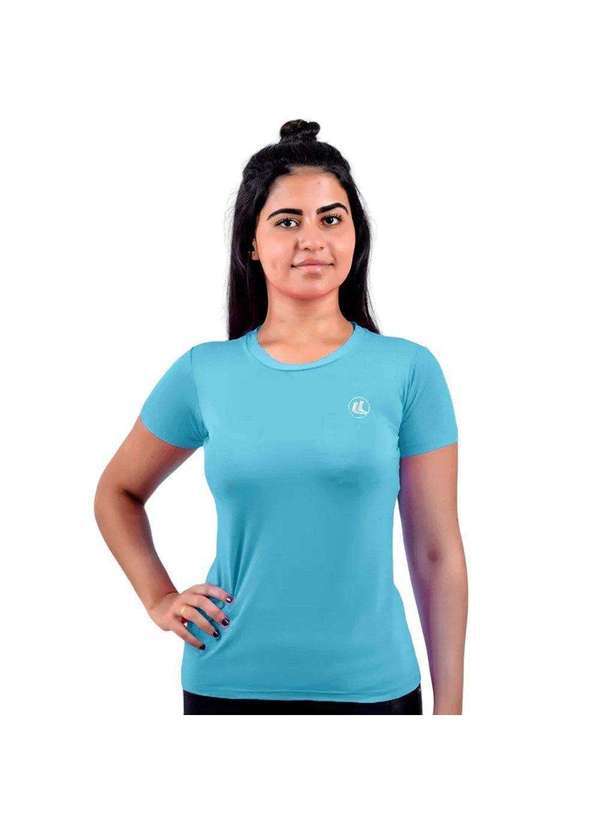 Esporte Legal - Camiseta Esporte Legal Proteção Uv50 Feminina Azul