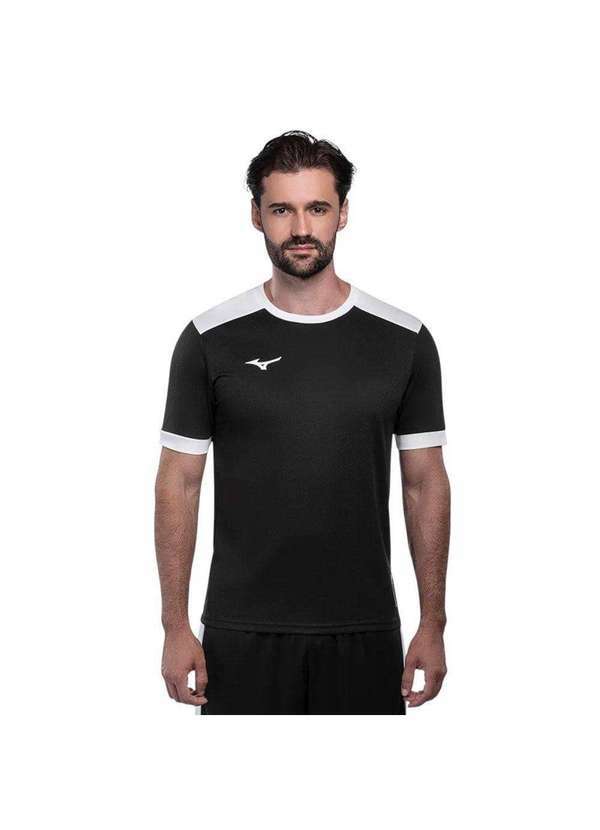 Mizuno - Camiseta Mizuno Futebol I Masculina Preto