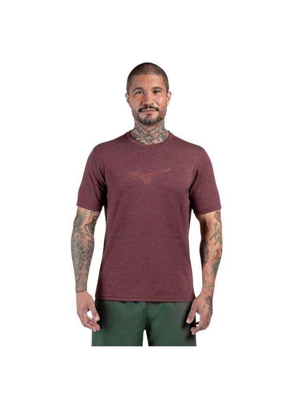Mizuno - Camiseta Mizuno Lifestyle Masculina Vermelho