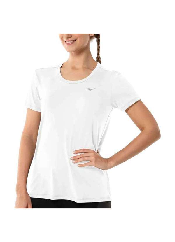Mizuno - Camiseta Mizuno Nirvana Feminina Branco