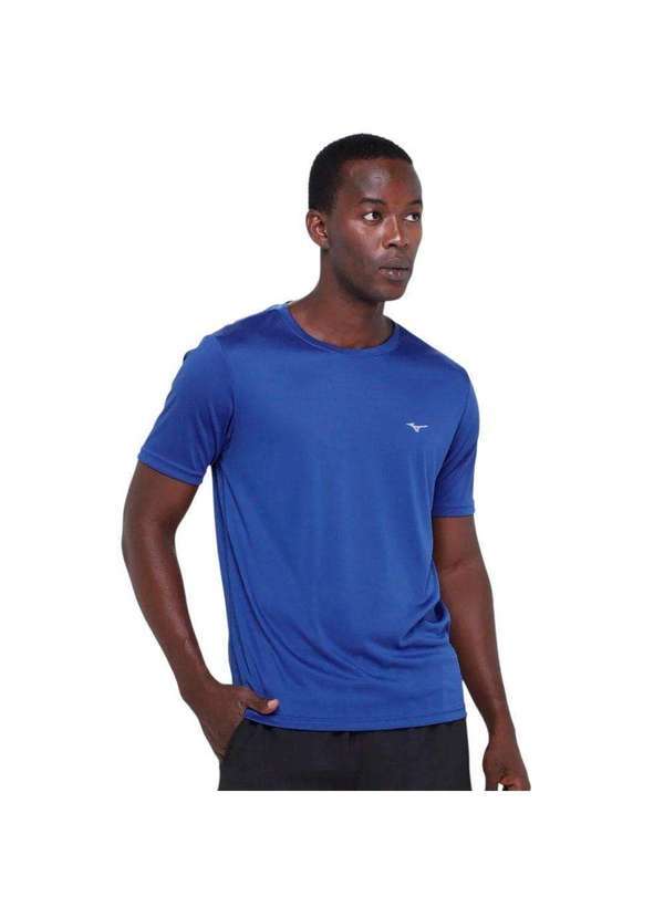 Mizuno - Camiseta Mizuno Run Spark 2 Masculina Azul