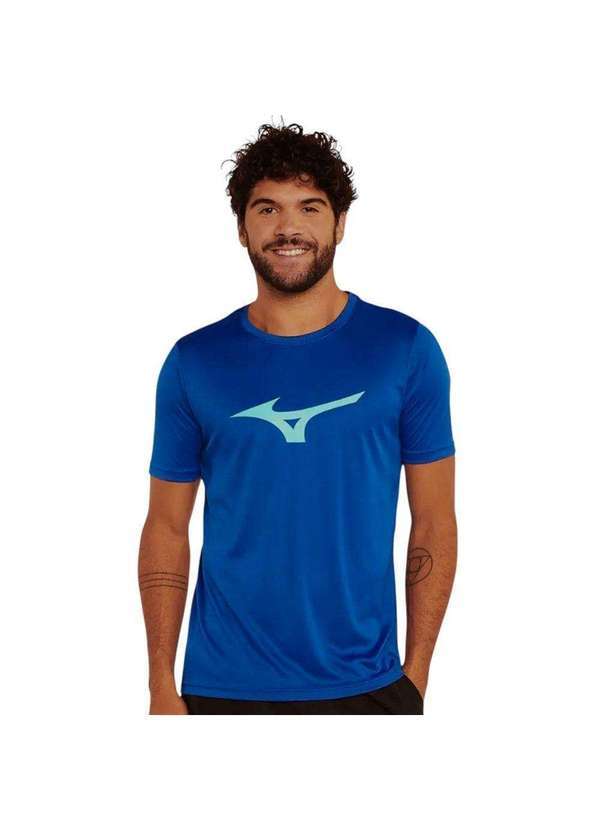 Mizuno - Camiseta Mizuno Run Spark Masculina Azul