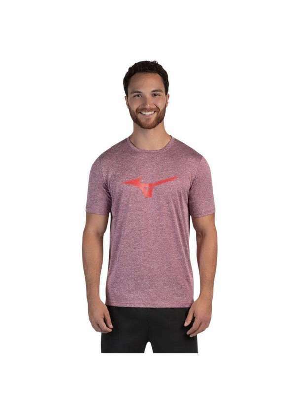 Mizuno - Camiseta Mizuno Spark Masculina Vermelho