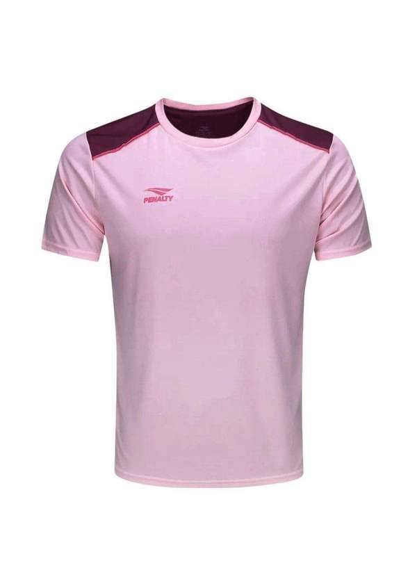 Penalty - Camiseta Penalty Shoulder Masculina Rosa