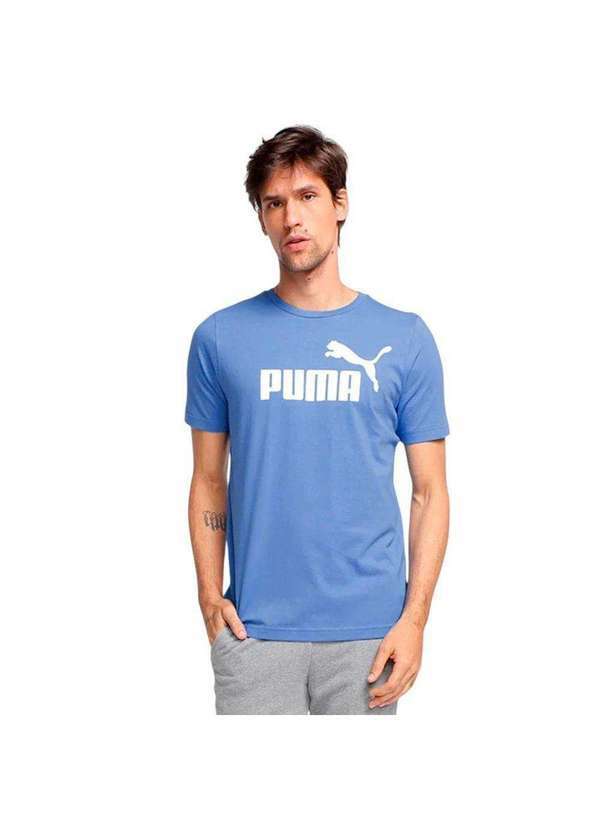 Puma - Camiseta Puma Essentials No. 1 Logo Masculina Azul