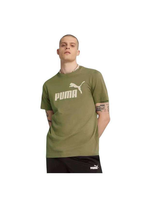 Puma - Camiseta Puma Essentials No. 1 Logo Masculina Verde