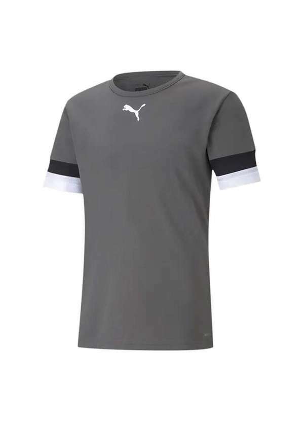 Puma - Camiseta Puma Teamrise Masculina Cinza