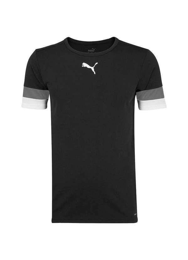 Puma - Camiseta Puma Teamrise Masculina Preto