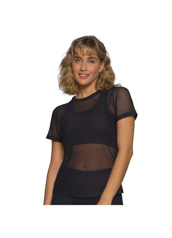 Selene - Camiseta Selene Tela Feminina Preto