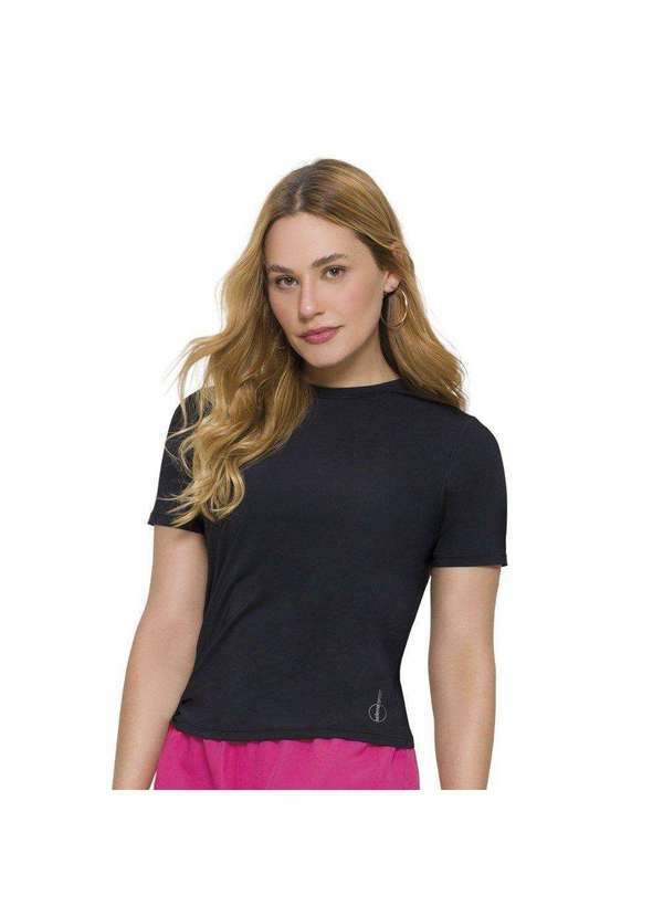 Selene - Camiseta Térmica Selene Proteção Uv Feminina Preto
