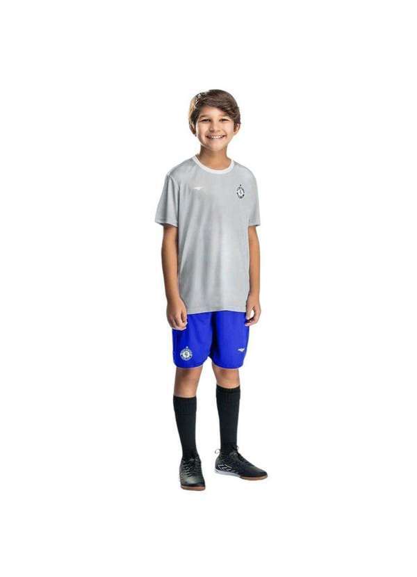 Penalty - Conjunto Penalty Árbitro Vi Camisa e Calção Masculino Cinza