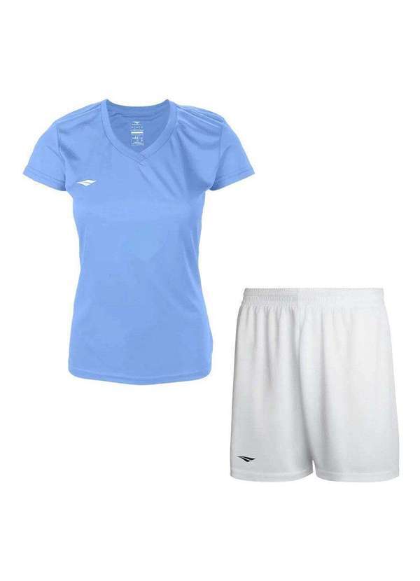 Penalty - Kit Penalty X Camiseta e Calção Feminino Azul