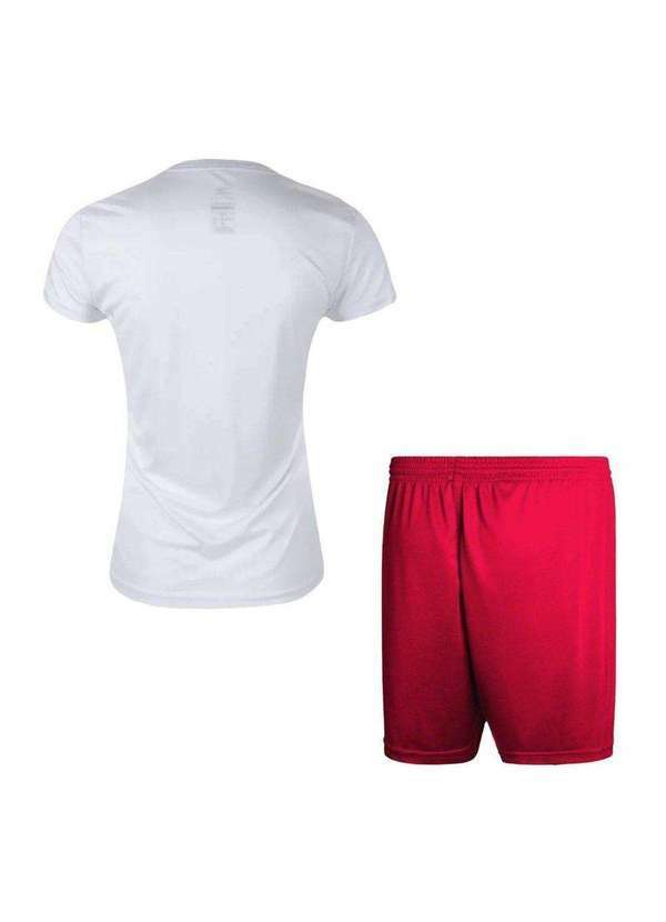 Penalty - Kit Penalty X Camiseta e Calção Feminino Branco 2