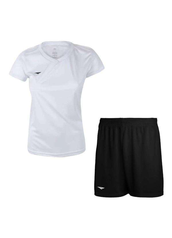 Penalty - Kit Penalty X Camiseta e Calção Feminino Branco