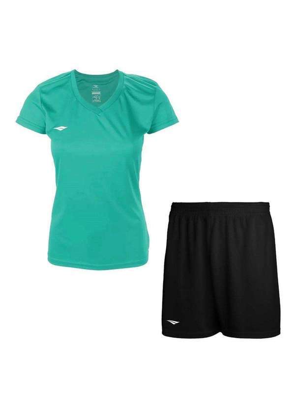 Penalty - Kit Penalty X Camiseta e Calção Feminino Preto