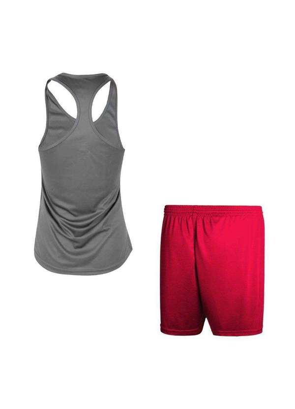 Penalty - Kit Penalty X Regata e Calção Feminino Cinza 2